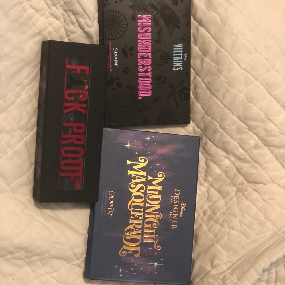 Jeffree Star F*ck Proof/ ColourPop  Disney